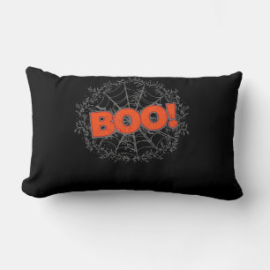 Gruseliges Halloween-Spinnennetz-Boo-Geschenk Lendenkissen