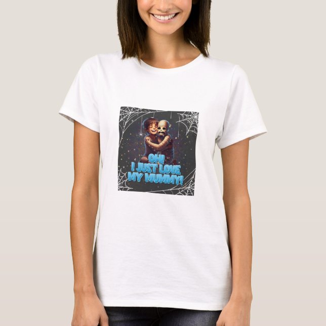 gruseliges Halloween! 🎃 T-Shirt (Vorderseite)