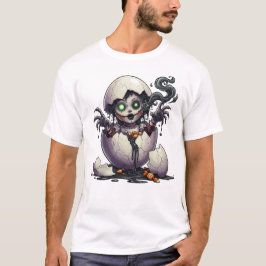 Gruseliges Hexenjunges Halloween T-Shirt – Horror