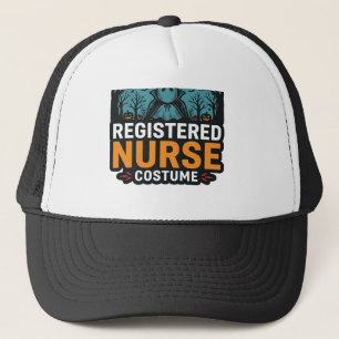 Gruseliges Krankenschwester-Kostüm Halloween-Shirt Truckerkappe