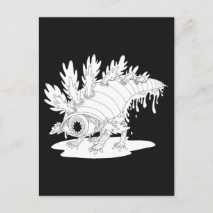 Gruseliges Monster Postkarte