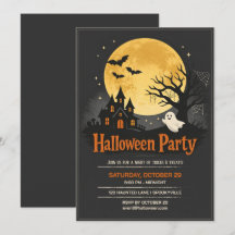 Gruseliges Spukhaus Halloween-Party