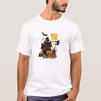 Gruseliges Spukhaus T-Shirt