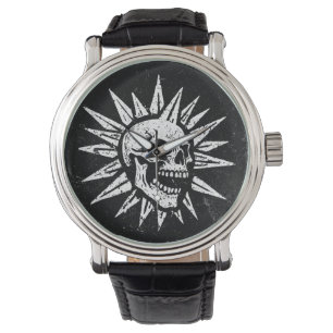 Gruselinsel Est 2002 Vergnügungspark Totenkopf Armbanduhr