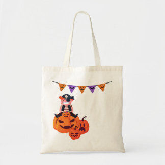 Gruselkatze Halloween-Tasche Tragetasche