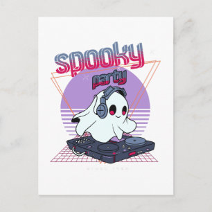 Gruselparty Halloween Postkarte