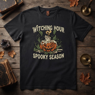 Gruselstunde Grusel-Saison Halloween-Kürbis  T-Shirt