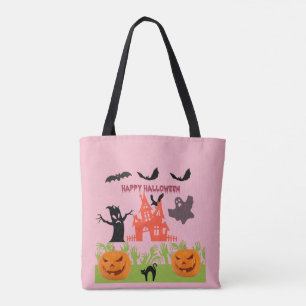 Gruselvergnügen an Halloween Tasche