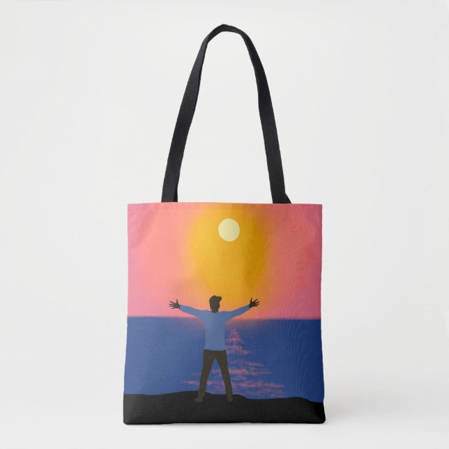 Gruß an die Sonne Tasche (Vorderseite)