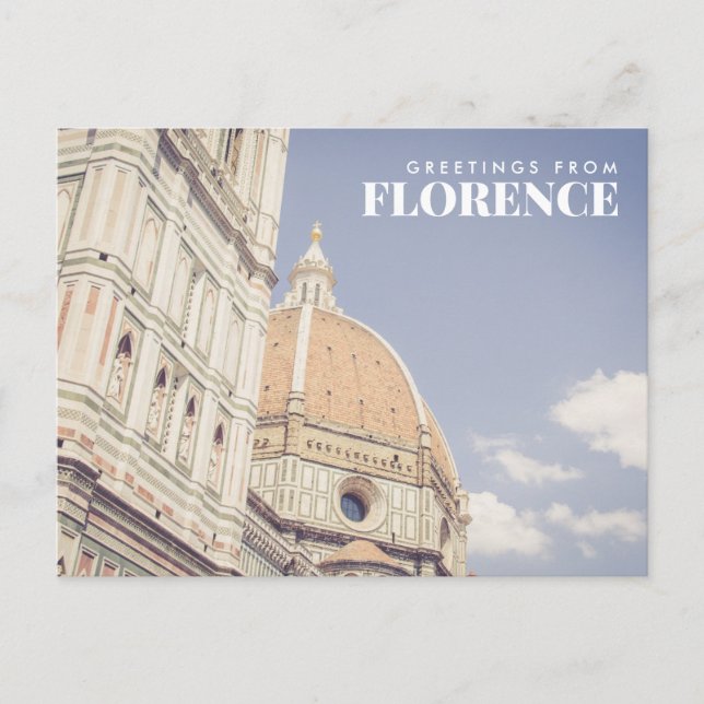 Gruß aus Florenz Italien Postcard Postkarte (Vorderseite)