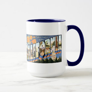 Gruß aus Kalifornien - Tasse