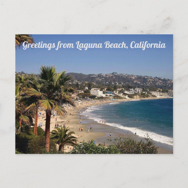 Gruß aus Laguna Beach, Kalifornien Postcard Postkarte (Vorderseite)