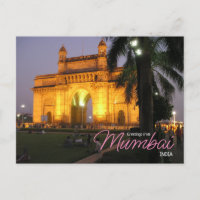 Gruß aus Mumbai India Postcard