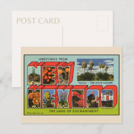 Gruß aus New Mexico Postcard Postkarte