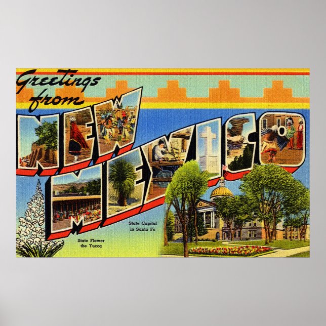 Gruß aus New Mexico Poster (Vorne)