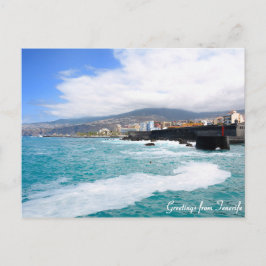 Gruß aus Teneriffa Postkarte