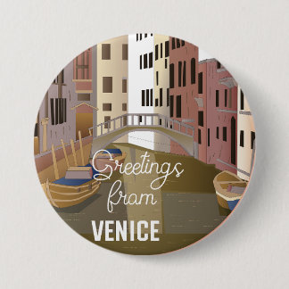 Gruß aus Venedig Button