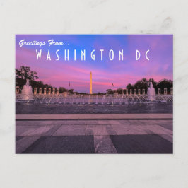 Gruß aus Washington DC Postcard Postkarte