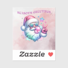 Gruß der Saison Aufkleber