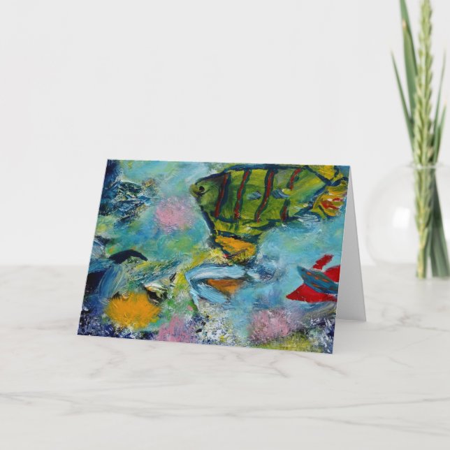 Gruß-Karte, die Originalvorlage kennzeichnet Karte (Vorderseite)