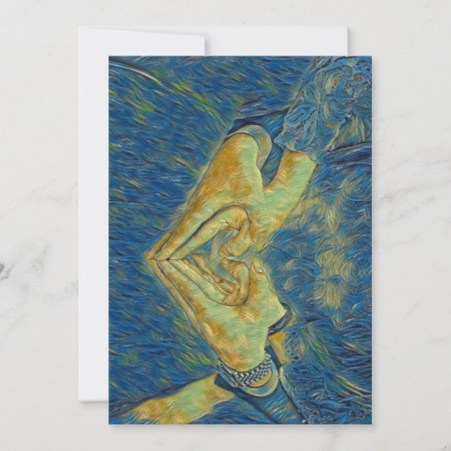 Gruß-Karte Einladung (Vorderseite)