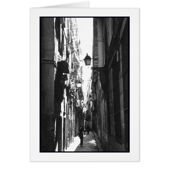 Gruß-Karte EL Callejon Karte
