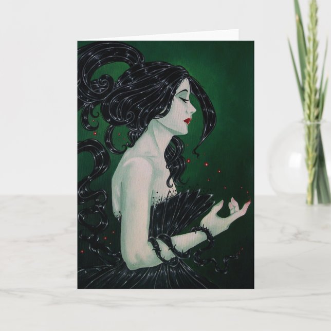 Gruß-Karte Feiertagskarte (Vorderseite)