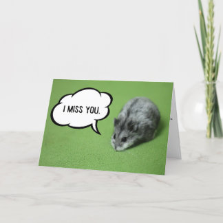 Gruß-Karte Fräulein-You Funny Hamster Karte