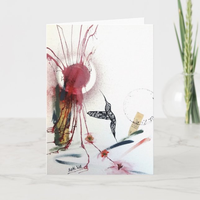 Gruß-Karte Karte (Vorderseite)