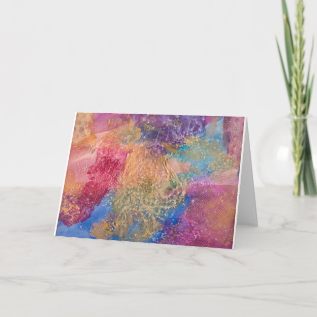 Gruß-Karte Karte (Vorderseite)