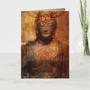 Gruß-Karte Lotuss Sutra Karte