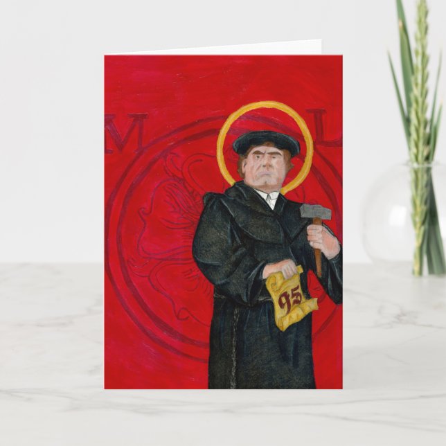 Gruß-Karte Martins Luther Karte (Vorderseite)