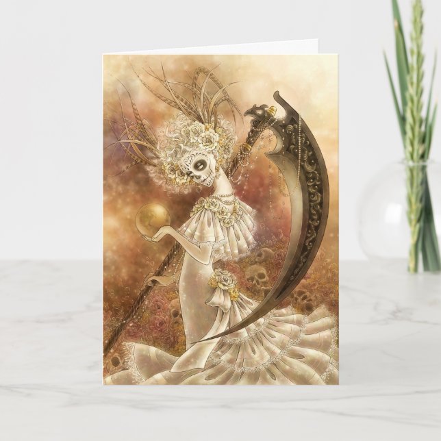 Gruß-Karte Sankt Muerte Karte (Vorderseite)