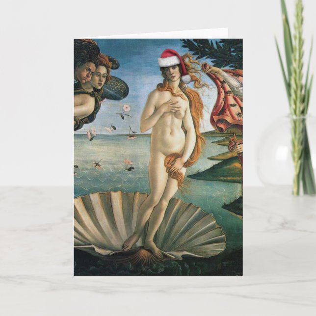 Gruß-Karte Venus Sankt Feiertagskarte (Vorderseite)