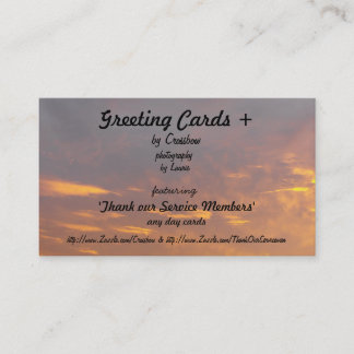 Gruß-Karten + (2) Visitenkarte