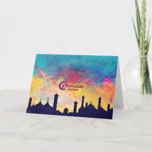 Gruß-Karten Ramadans Kareem Karte