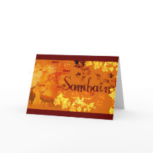 Gruß-Karten: Samhain
