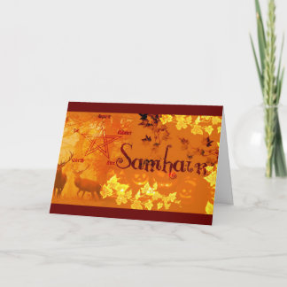 Gruß-Karten: Samhain Karte