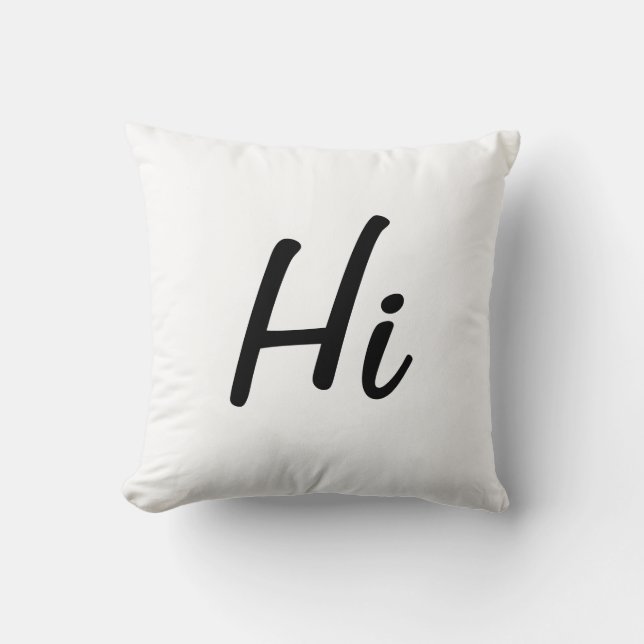 Gruß-Kissen Kissen (Vorderseite)