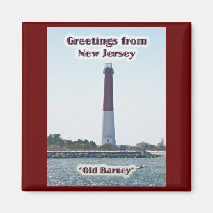 Gruß-Magnet Barnegat Leuchtturm-NJ Magnet