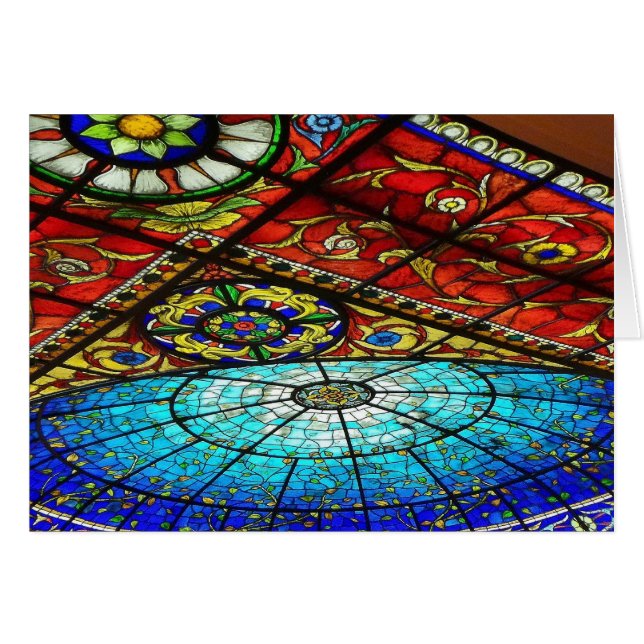 Gruß- oder Notizkarte aus festem Glas (Vorderseite (Horizontal))