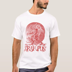 Gruss vom krampus fröhliche Weihnachten t demon x T-Shirt