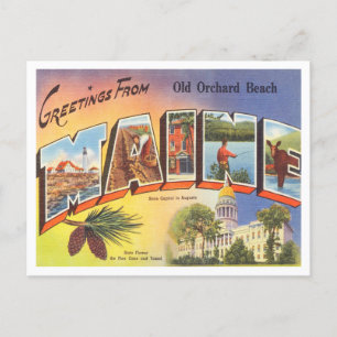 Gruß vom Old Orchard Beach, Mainreise Postkarte