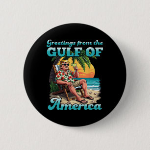 Gruß vom Patriotischen Golf der USA Button