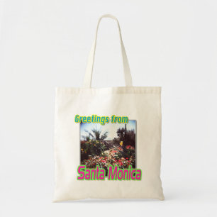 "Gruß vom Santa Monica Garden" Tasche