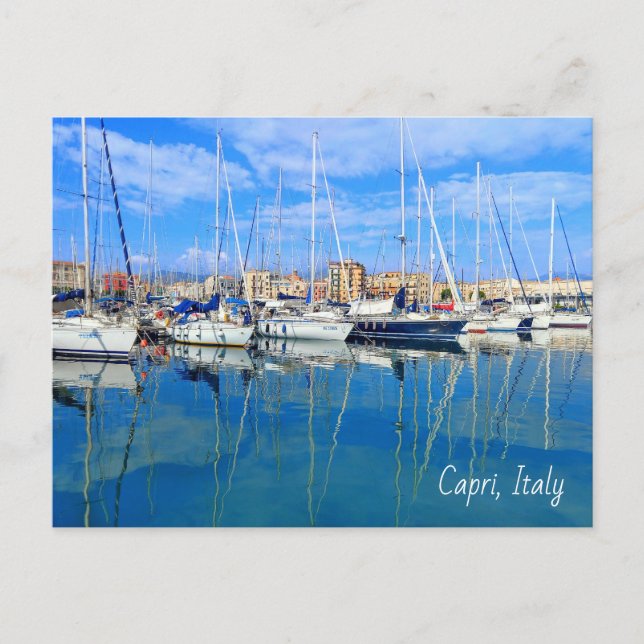 Gruß von Capri Postcard Postkarte (Vorderseite)