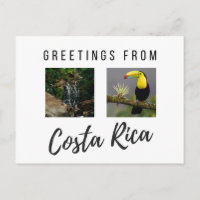 Gruß von Costa Rica Foto Postcard