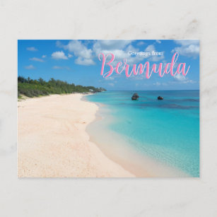 Gruß von der Landschaftlichen Postkarte Bermuda