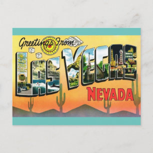 Gruß von Las Vegas Nevada Travel Postcard Postkarte