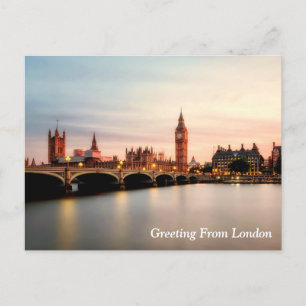 Gruß von London Postkarte